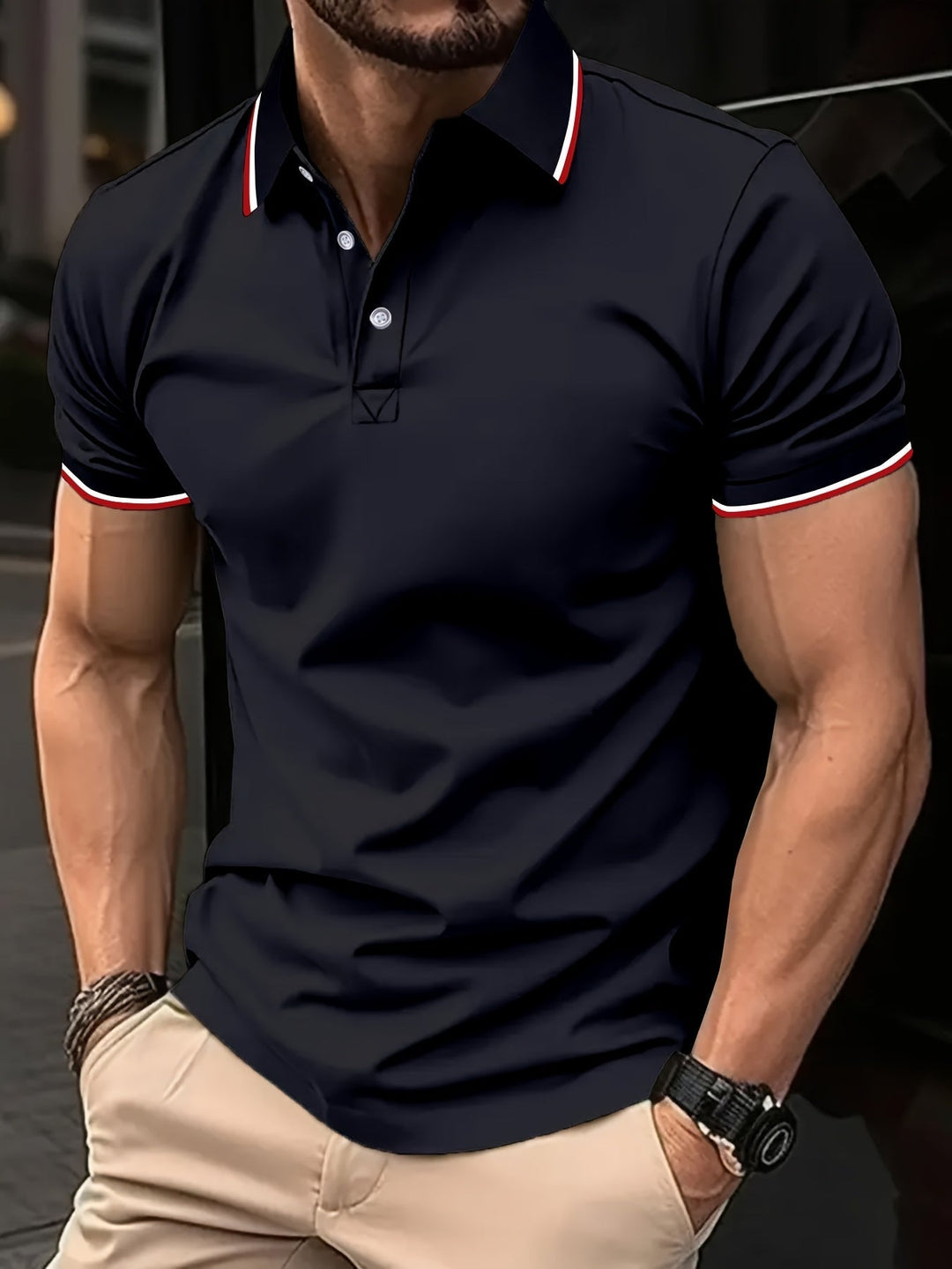 Clifton | Classic Short-Sleeve Polo Shirt for Men