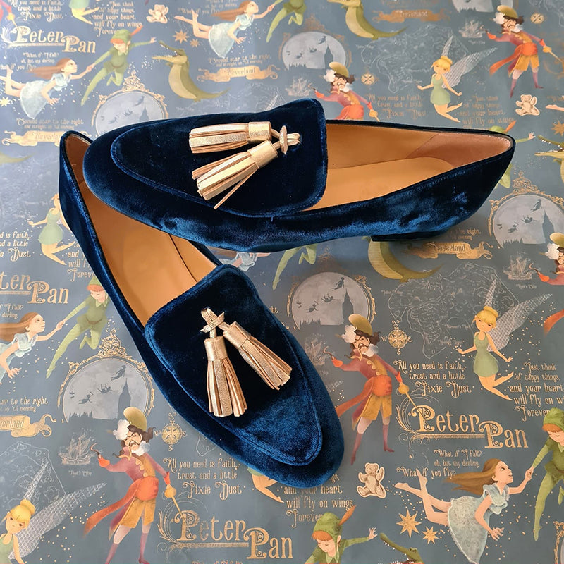 Mai™ - Retro Slipper with Fringes