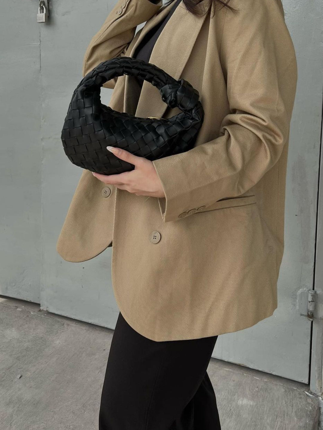 Marigold Woven Mini Handbag