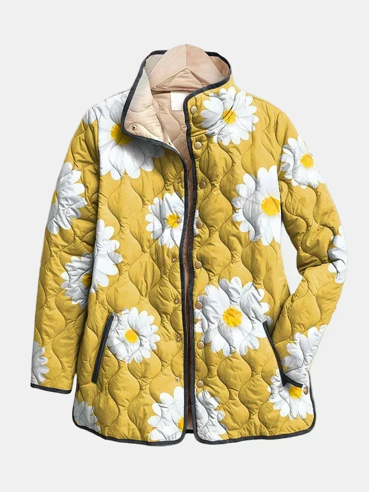 Valcor | Quilted Jacket with Daisy Élise