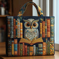 Handcrafted Bag with Owl Motif