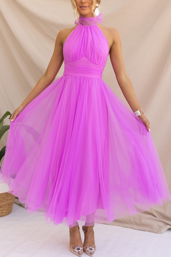 Phoebe - Midi Dress with Long Skirt