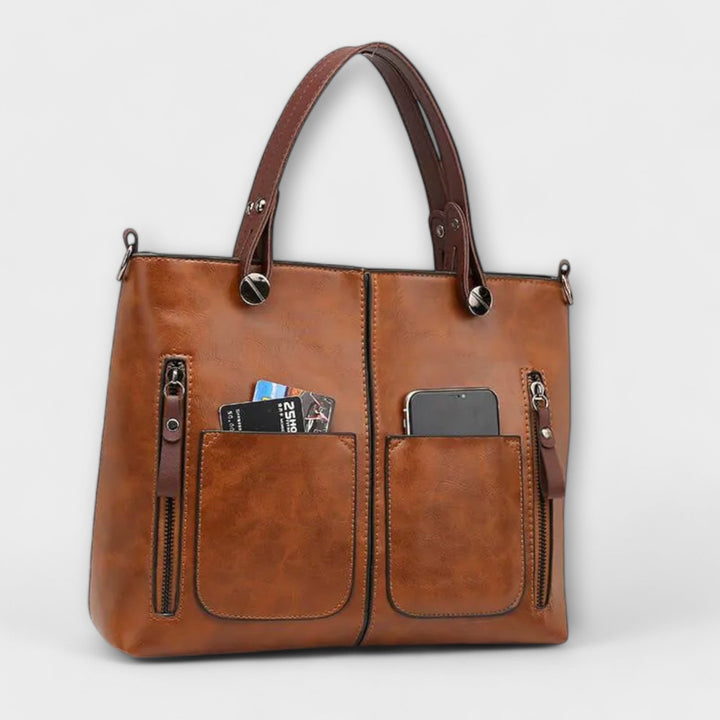 Serenya - Elegant Leather Handbag