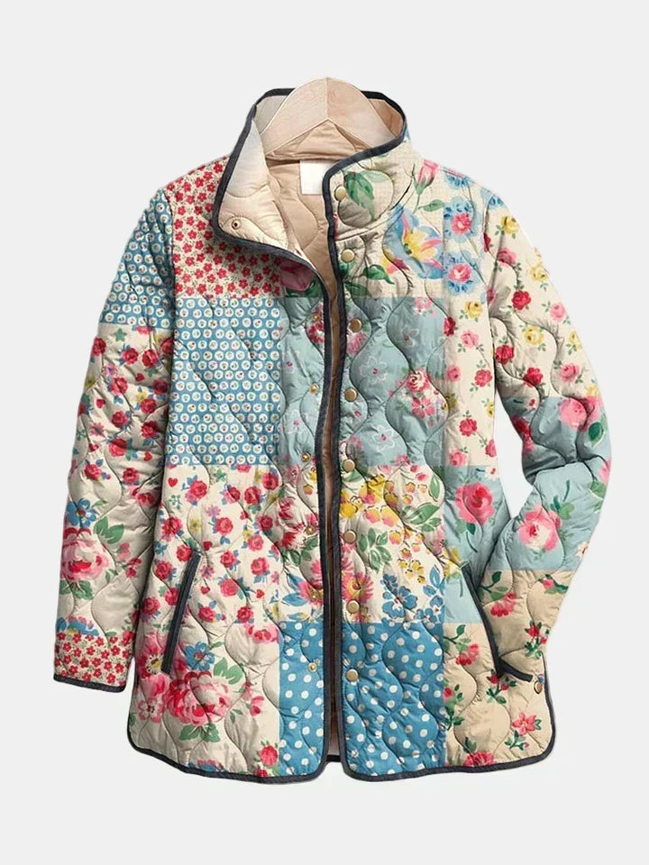 Valcor | Quilted Jacket Patchwork Flowers Chloé