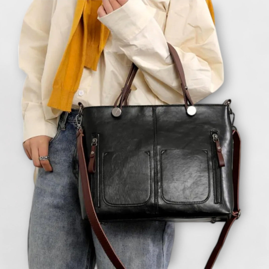 Serenya - Elegant Leather Handbag