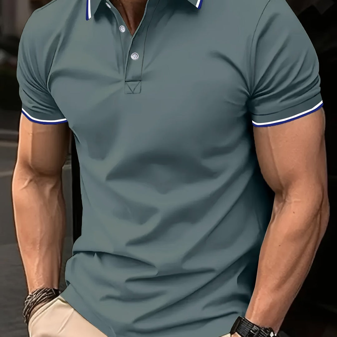 Clifton | Classic Short-Sleeve Polo Shirt for Men