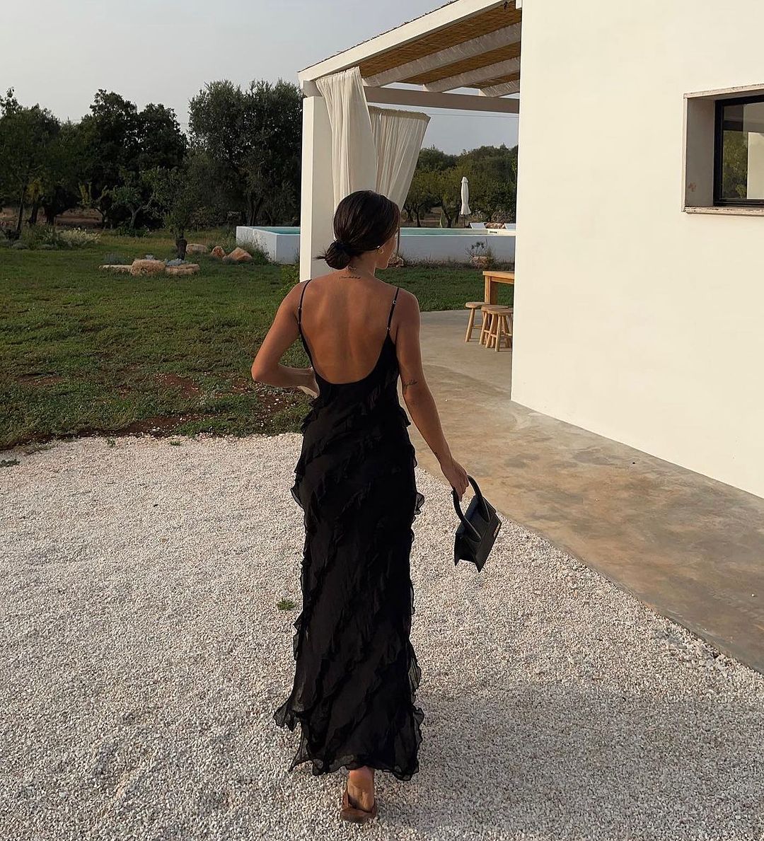 Zara - Ruffle Maxi Dress