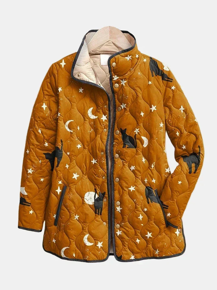 Valcor | Quilted Jacket Cats and Stars Nicole