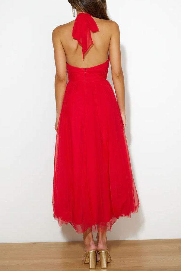 Phoebe - Midi Dress with Long Skirt