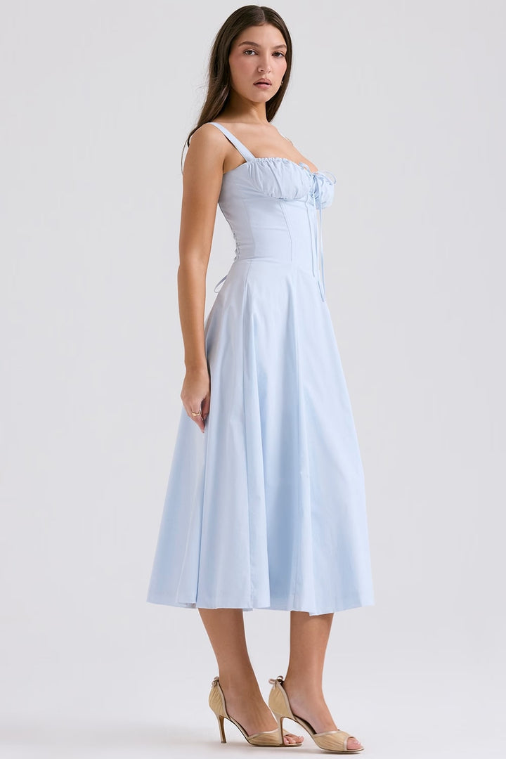 AURORA - CORSET MIDI DRESS