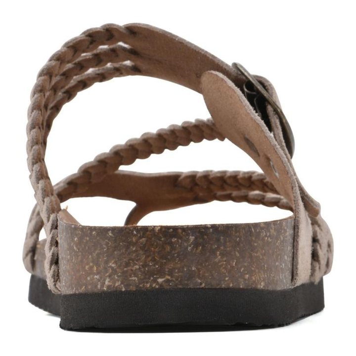 Hayleigh | Woven Cork Sandals