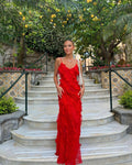 Zara - Ruffle Maxi Dress