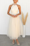 Phoebe - Midi Dress with Long Skirt