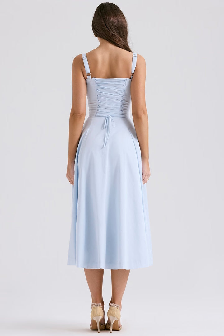 AURORA - CORSET MIDI DRESS