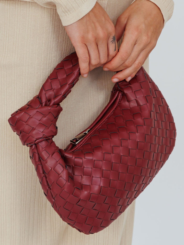Marigold Woven Mini Handbag
