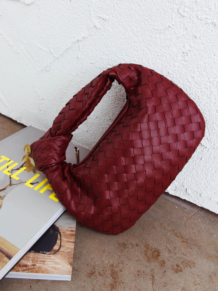 Marigold Woven Mini Handbag