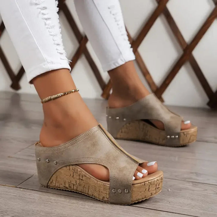 Melissa | Wedge Sandals with Arch Support