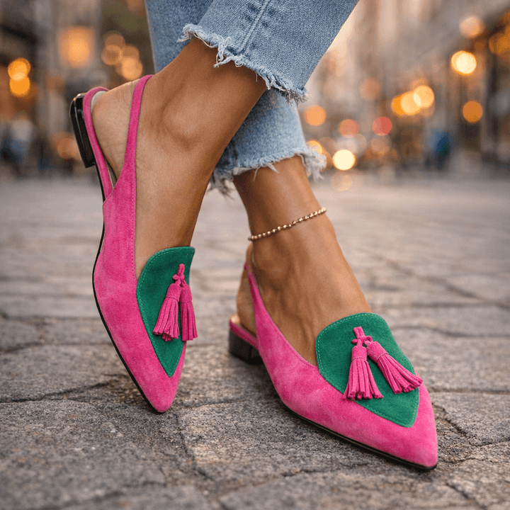 Eliza | Strappy Sandals with Tassels