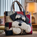 Handmade Bag with Schnauzer