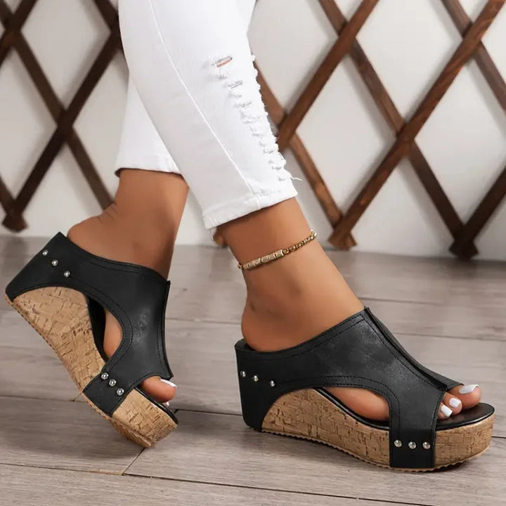 Melissa | Wedge Sandals with Arch Support