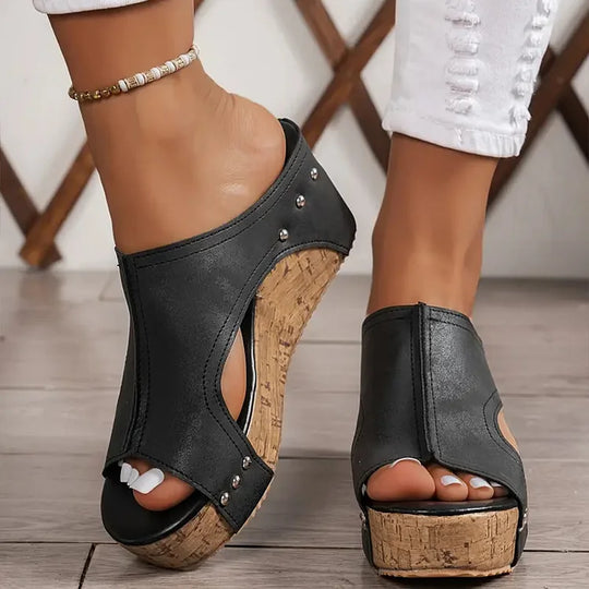 Melissa | Wedge Sandals with Arch Support
