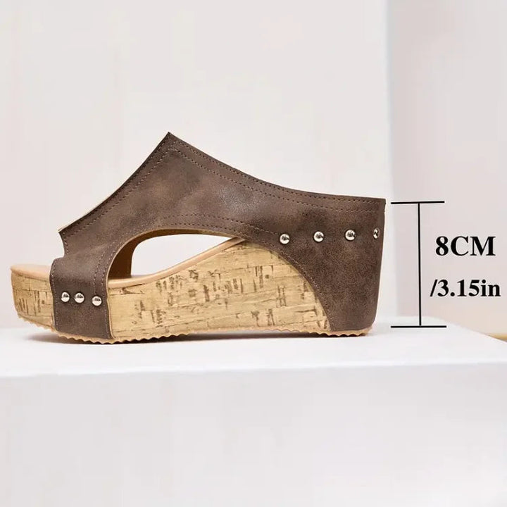 Melissa | Wedge Sandals with Arch Support
