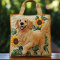 Satin Bag in Gold