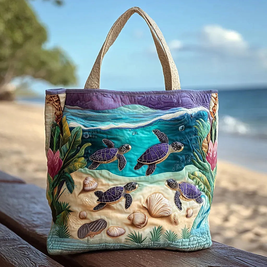 Handcrafted Bag with Lagoon