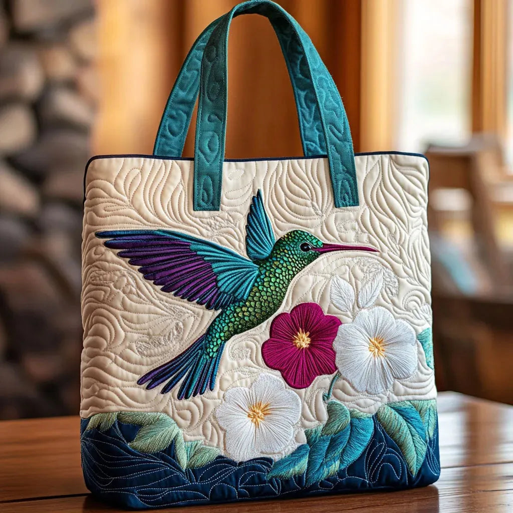 Quilted Flower Tote