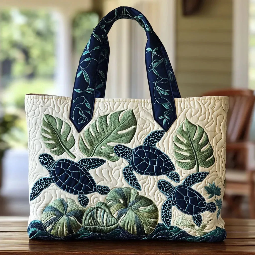 Handmade Bag with Turtle