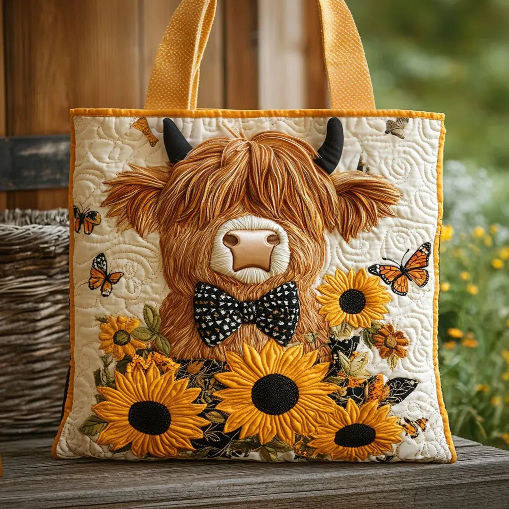 Handcrafted Bag with Butterfly