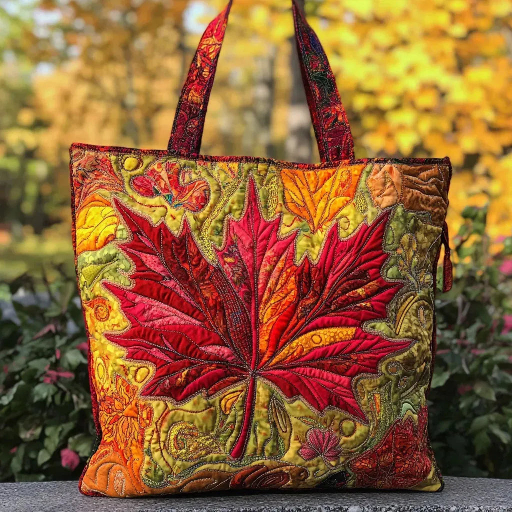 Handcrafted Bag with Nature Motif