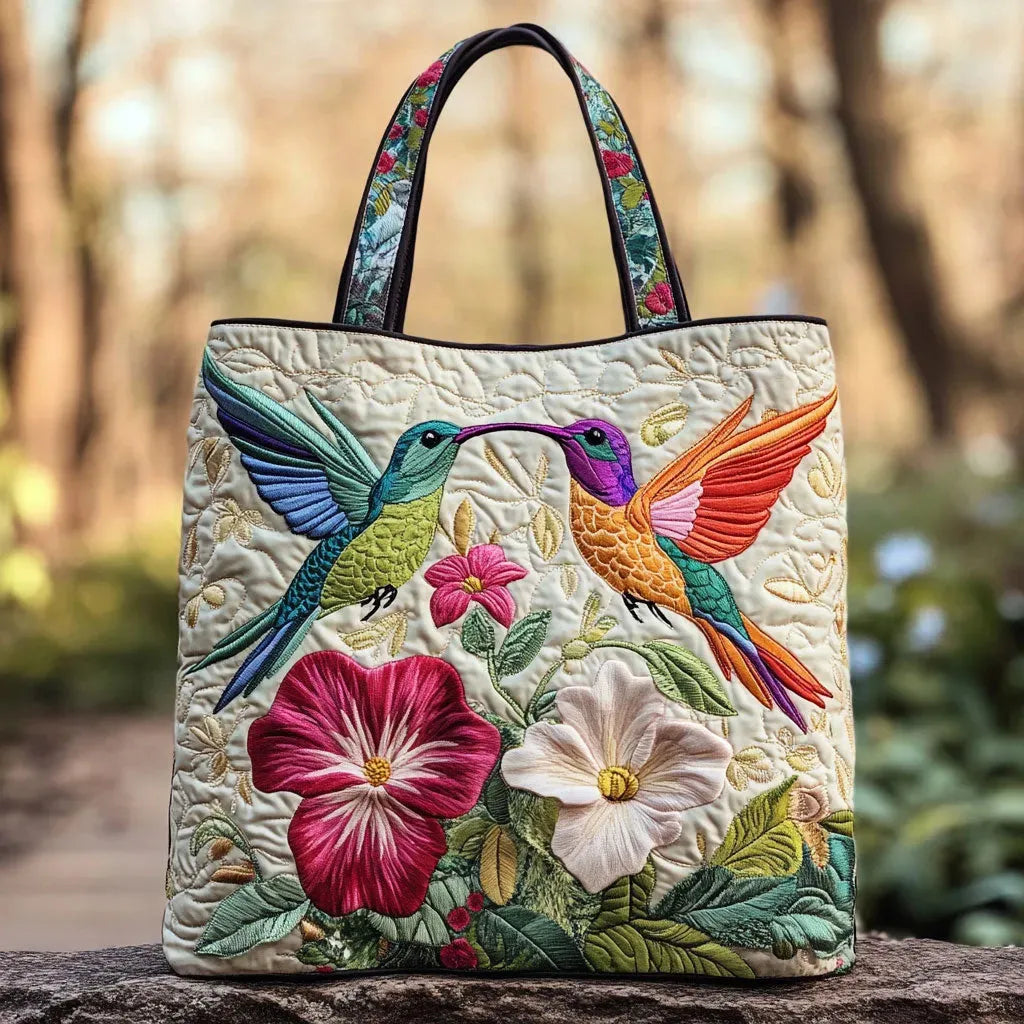 Handcrafted Hummingbird Bag