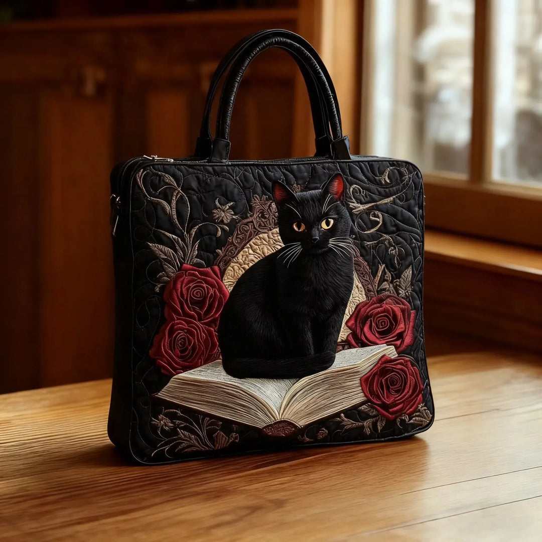 Handmade Bag with Potato Print