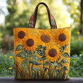 Classic Bag with Sunflowers