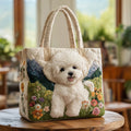Handmade Bag with Dog Motif