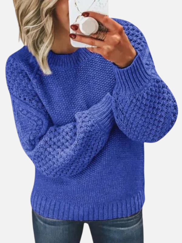 Anna | Soft Chunky Knit Jumper with Round Neck