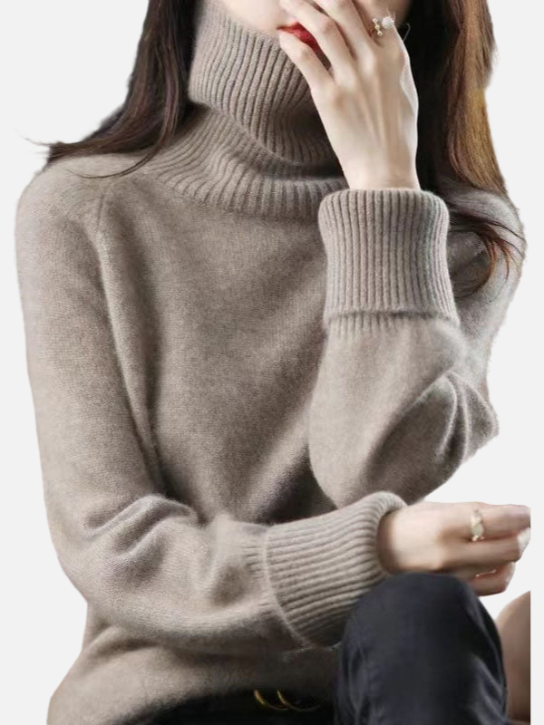 Maria | Soft Knit Roll Neck Jumper – Women&