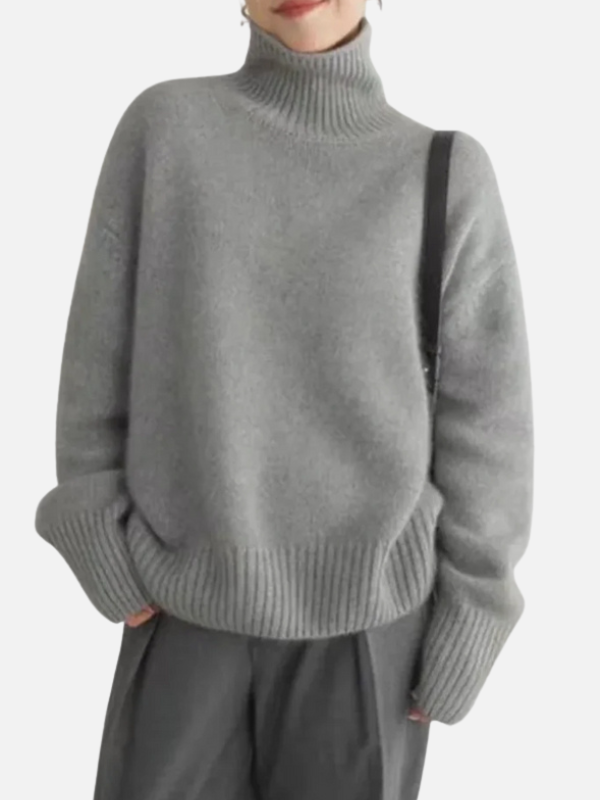 Karen | Soft Oversized Roll Neck Jumper