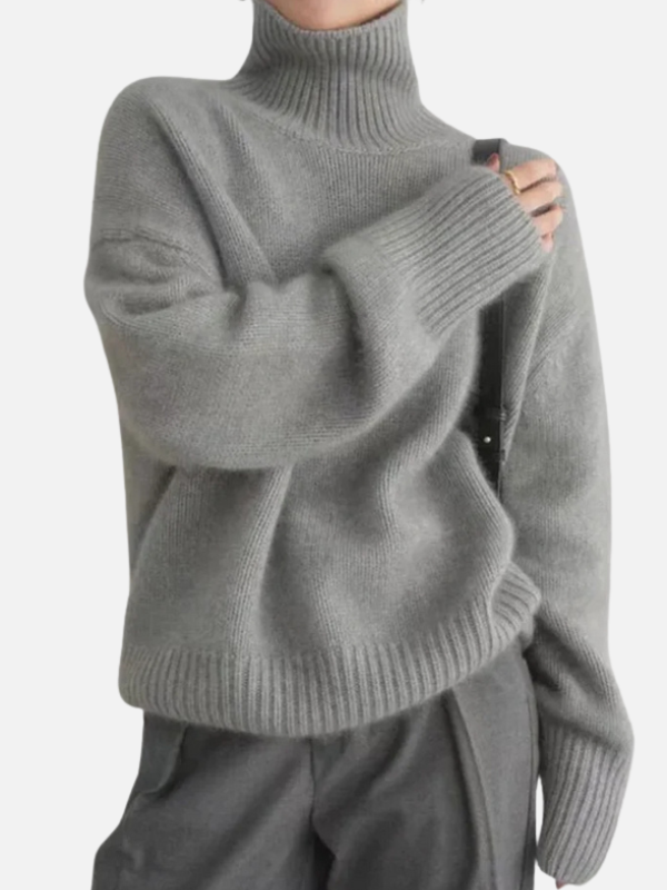 Karen | Soft Oversized Roll Neck Jumper