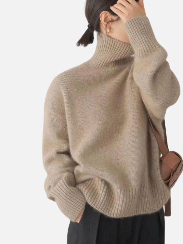 Karen | Soft Oversized Roll Neck Jumper
