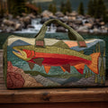 Quilted Travel Bag - Brook Trout