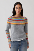 Susanne | Patterned Knit Jumper with Round Neck