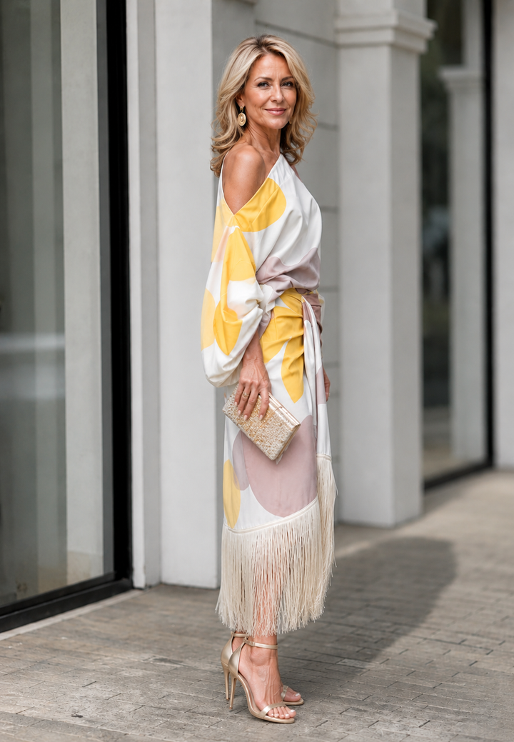 Hannah - Printed Two-Piece Set