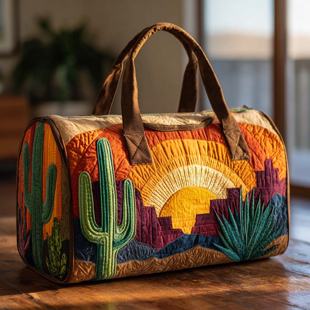 Quilted Travel Bag - Dawn of the Desert