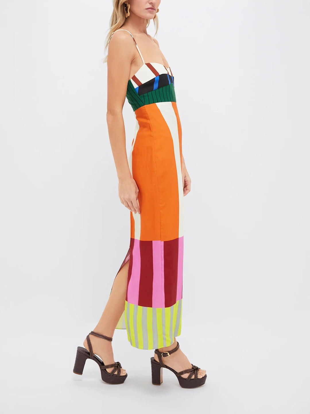 Elsa - Multicolour Maxi Dress