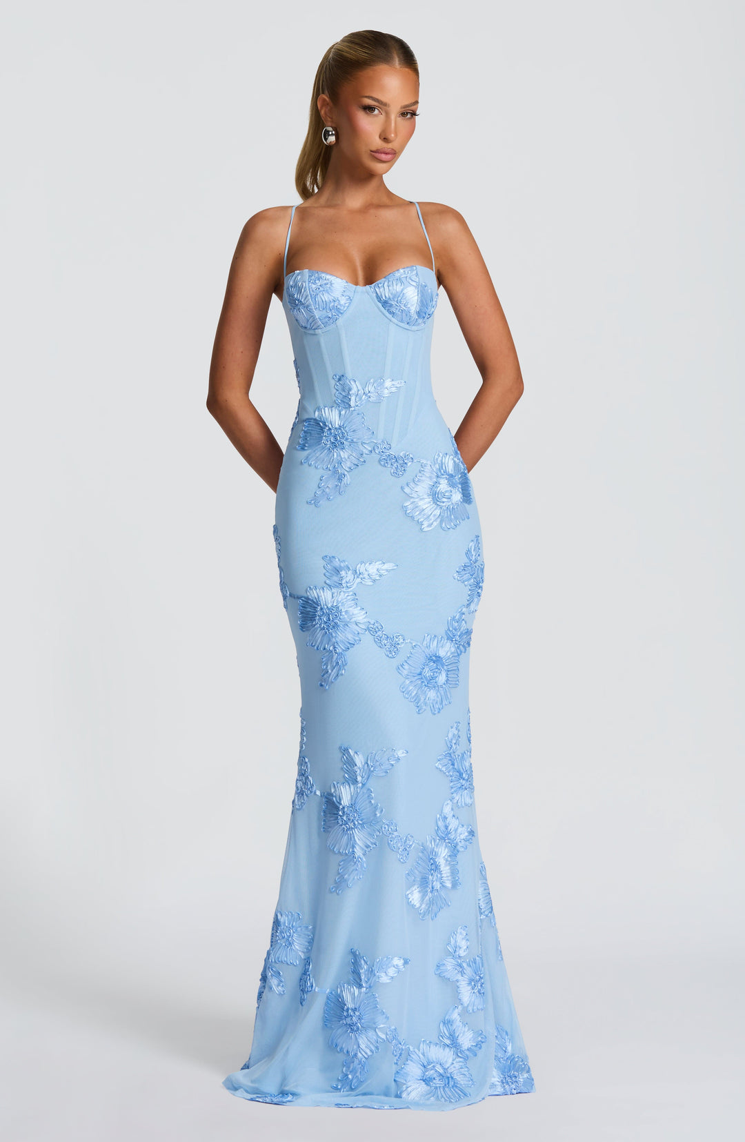 Aveline - Floral Corset Dress