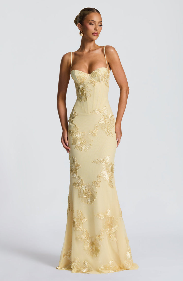Aveline - Floral Corset Dress