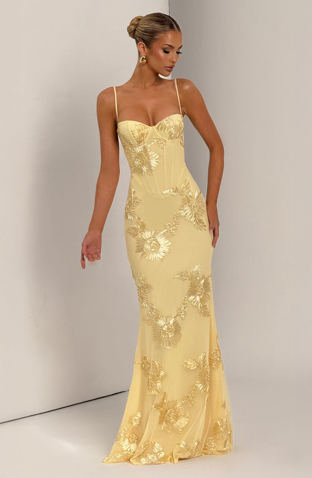 Aveline - Floral Corset Dress