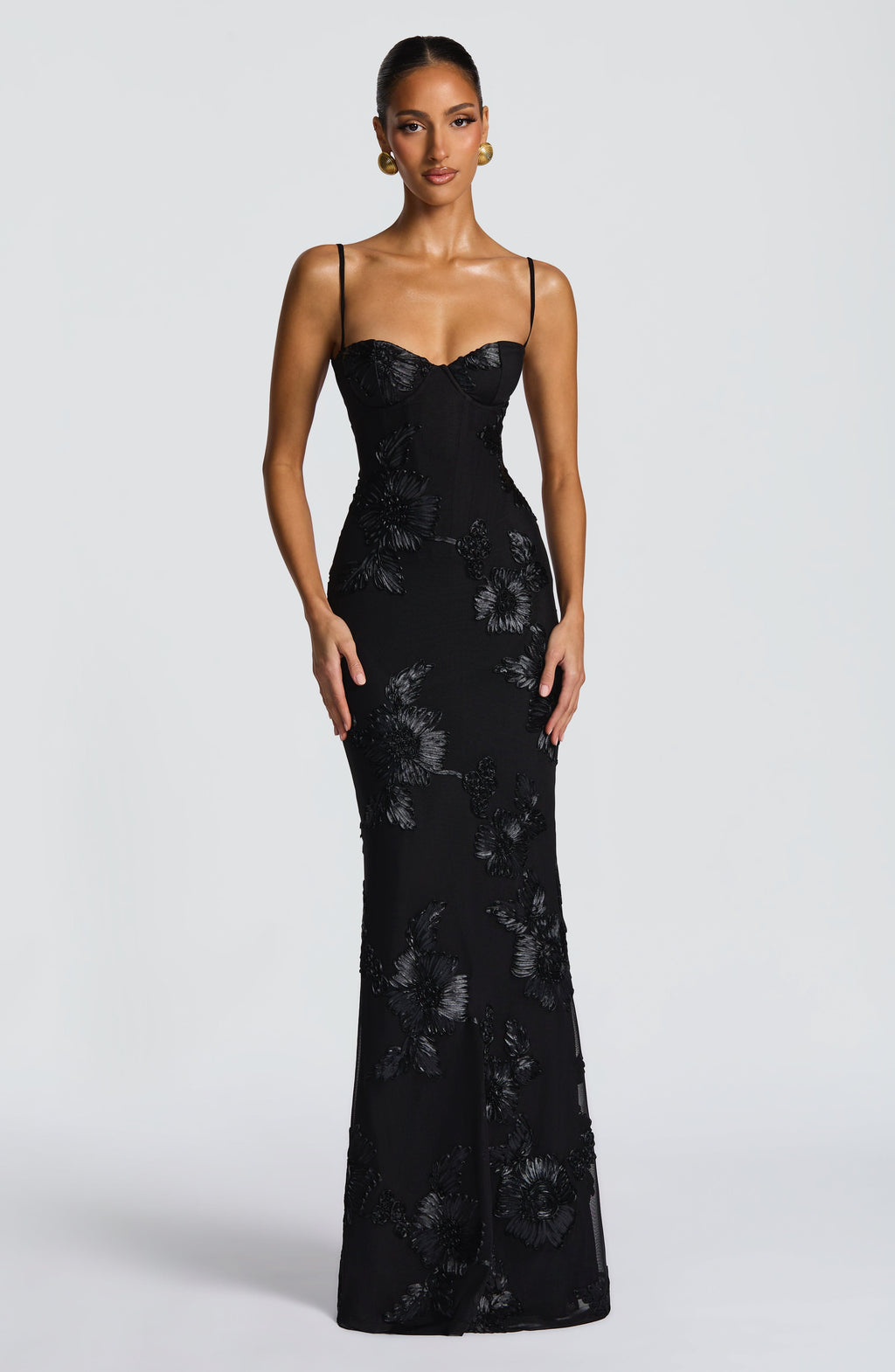 Aveline - Floral Corset Dress